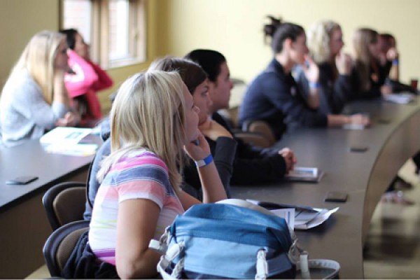 students in classroom