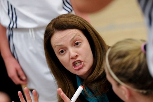 Lancer head coach Chantal Vallée