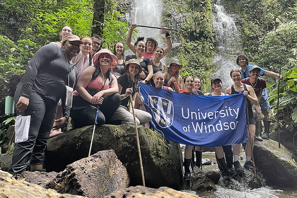  students in the rain forest