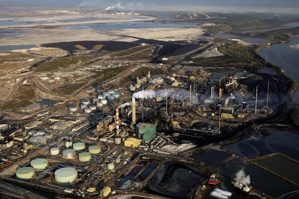 Suncor refinery outside of Fort McMurray