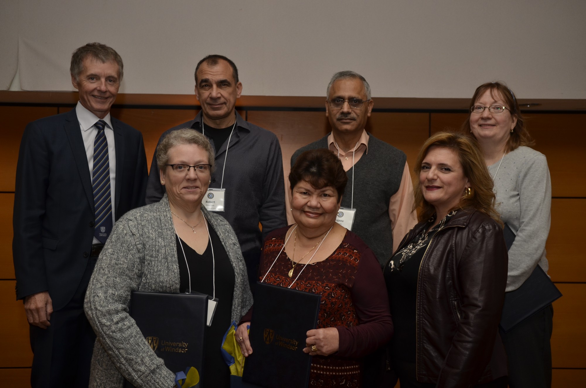 twenty years of service group photo