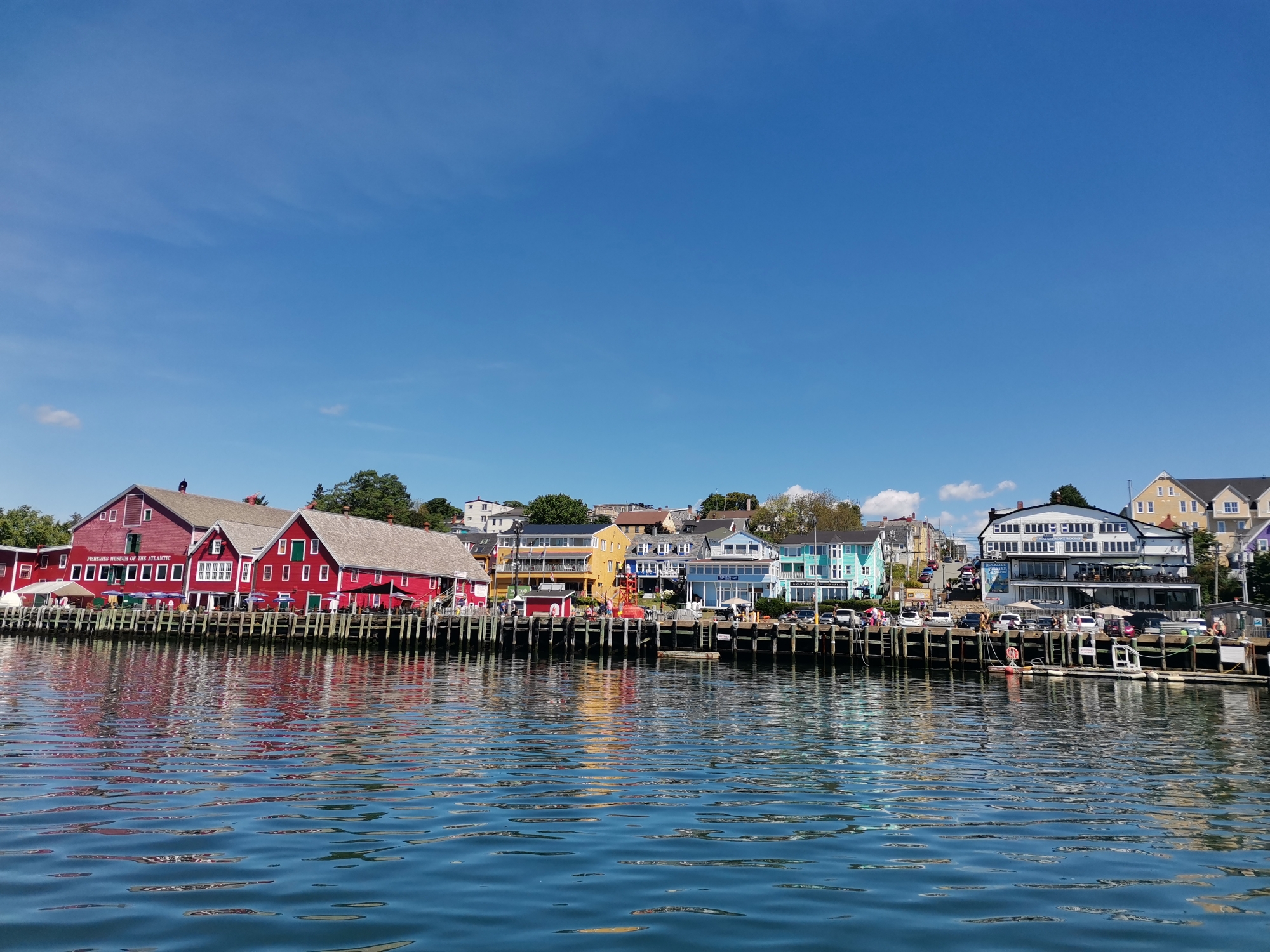 colourful houes in lunenburg, NS