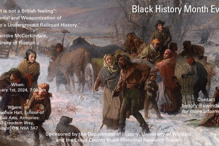 Black History Month Event Poster