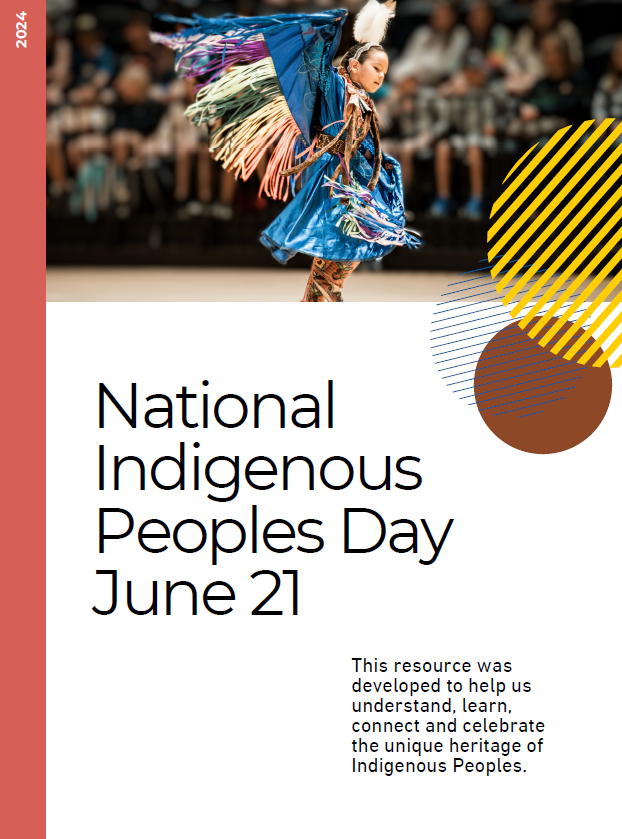 PDF Cover with Indigenous Person