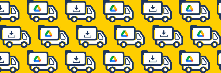 Trucks with Google download and Google icon