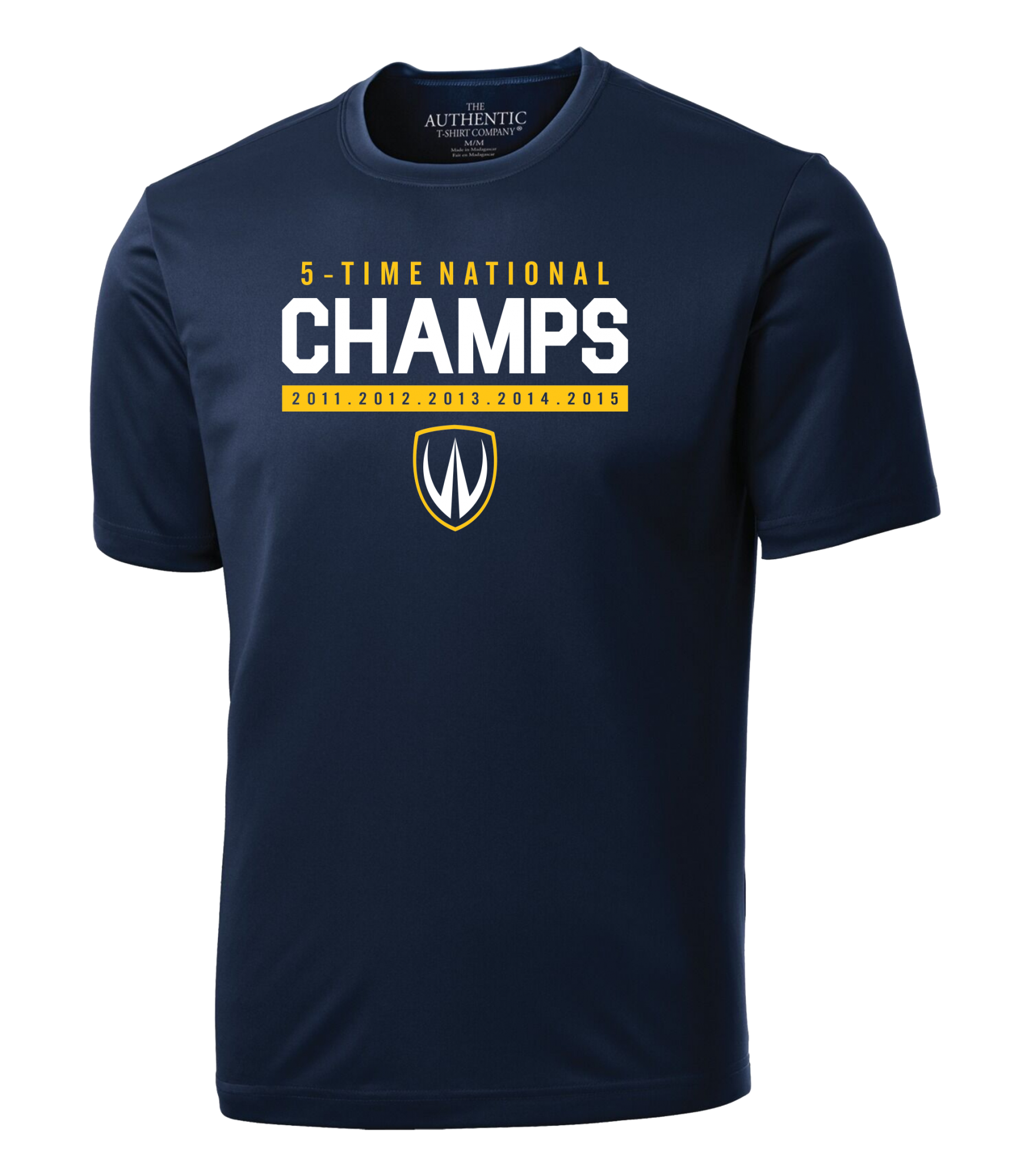5 times Champs T-Shirt (dry fit) Preview