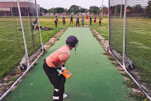 Cricket pitch at Toldo Lancer Centre