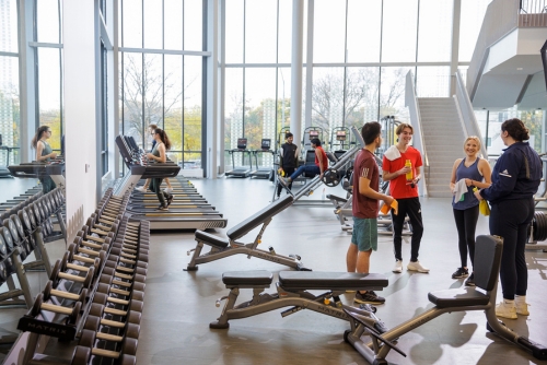 Members use cardio and fitness space at Toldo Lancer Centre