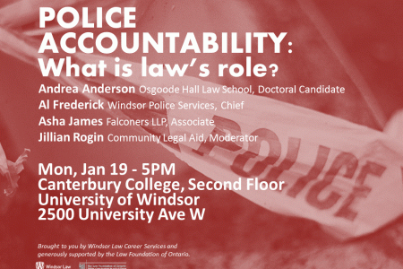 Police Accountability Panel Poster