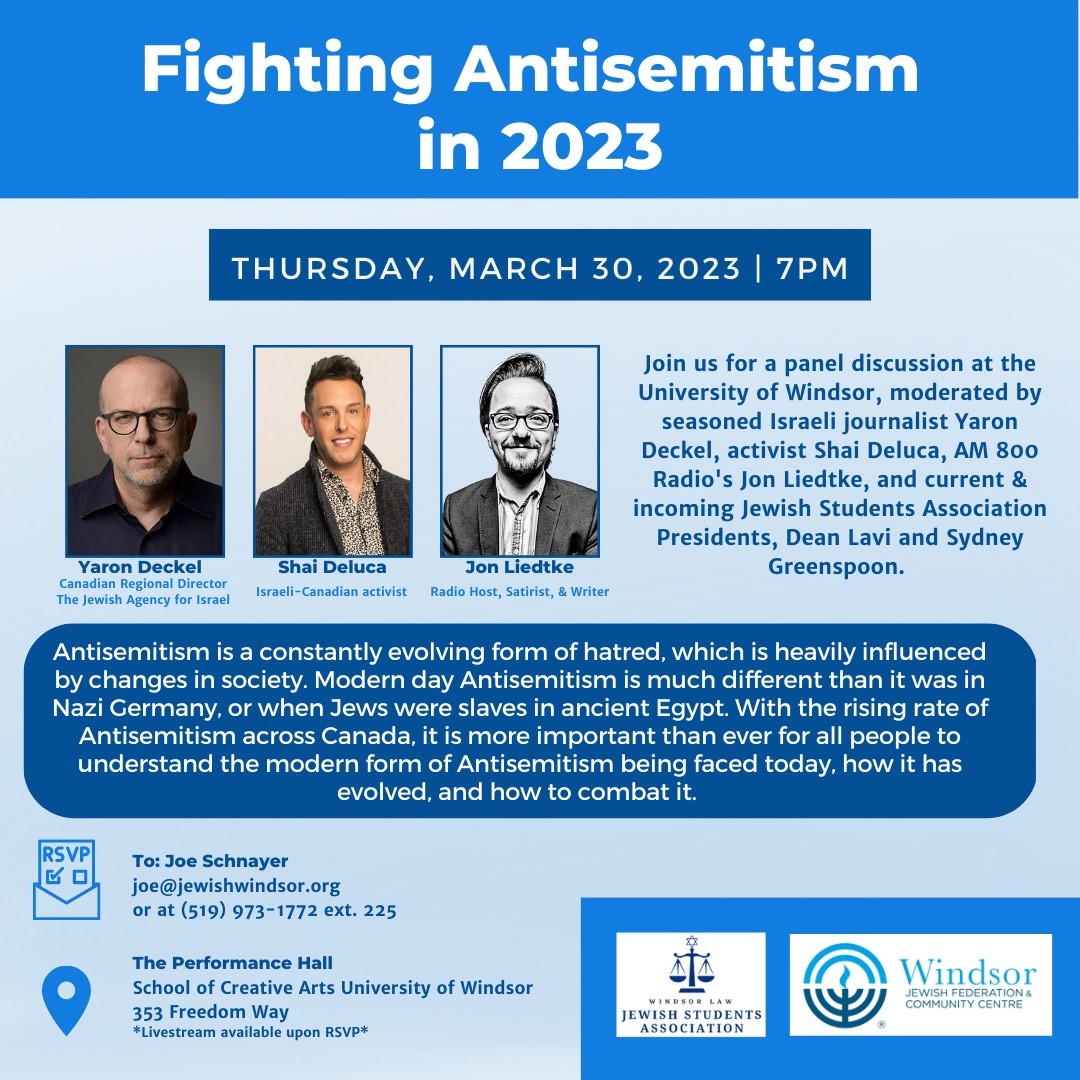 Fighting Antisemitism In 2023 | Faculty Of Law