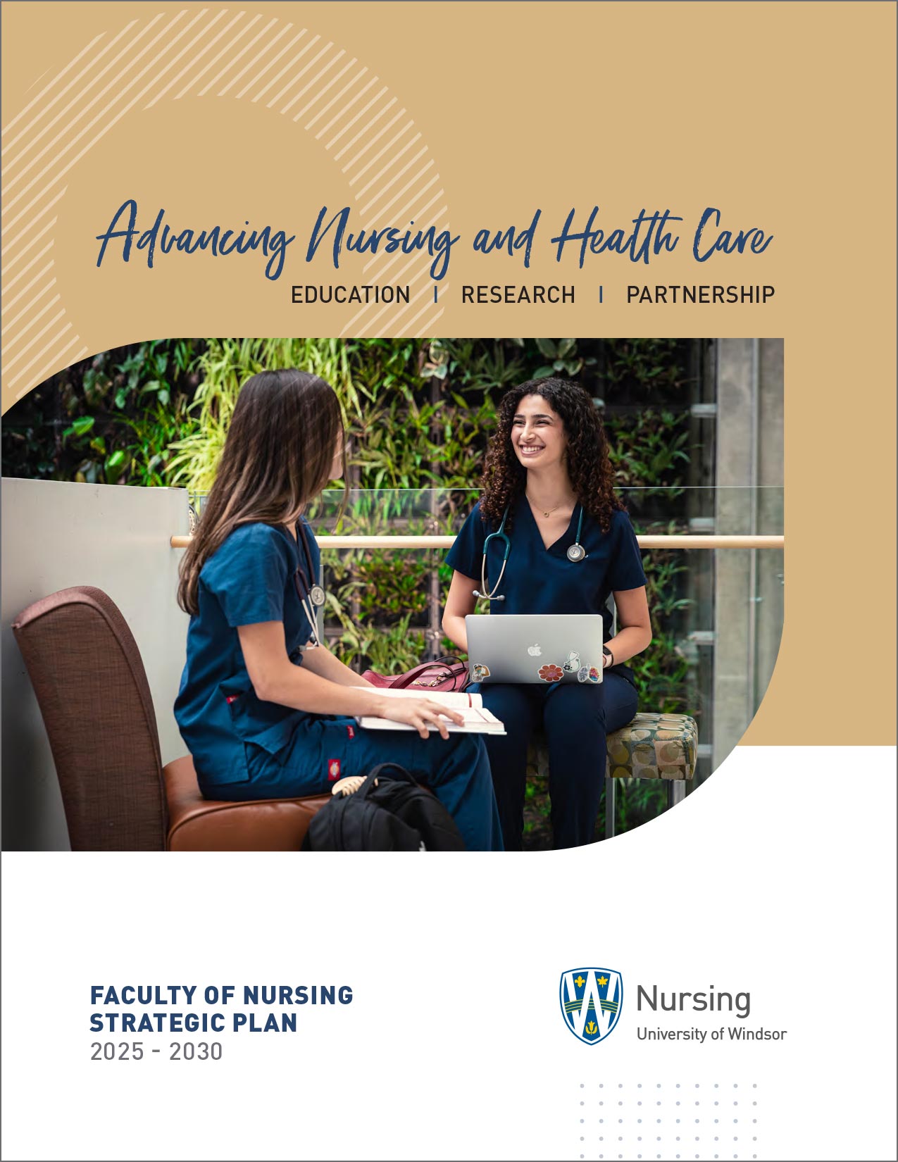 Cover page of Nursing Strategic Plan