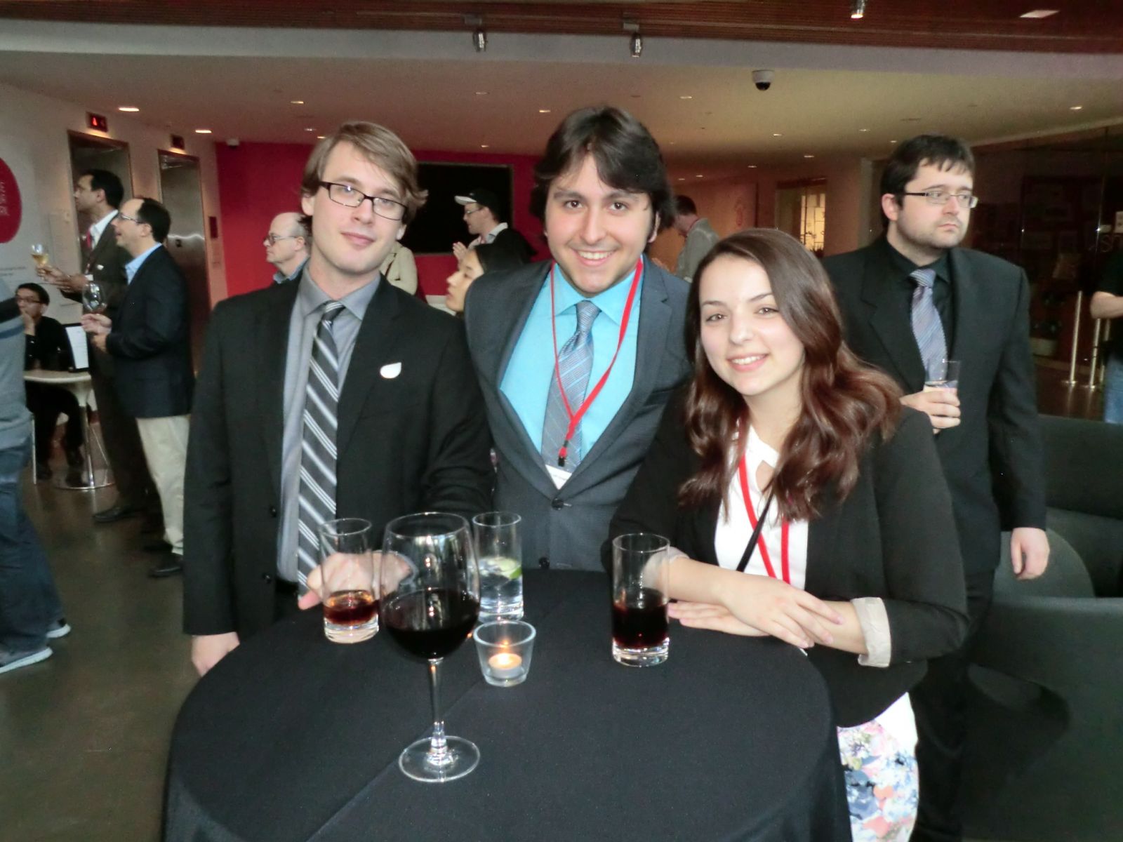 Group at a conference