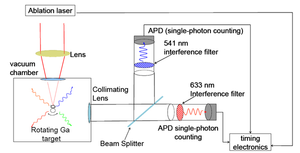 Schematic of Lifetime apparatus