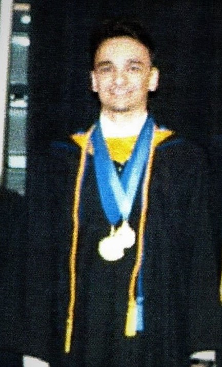 Paul Dubovan at Graduation