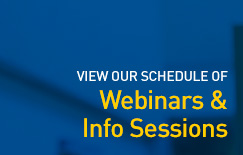 Webinar & info Session schedule - graphic button