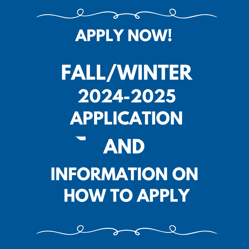 application fall winter 24 25