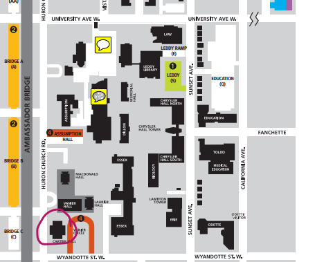 map-directions-Vanier Circle | Residence