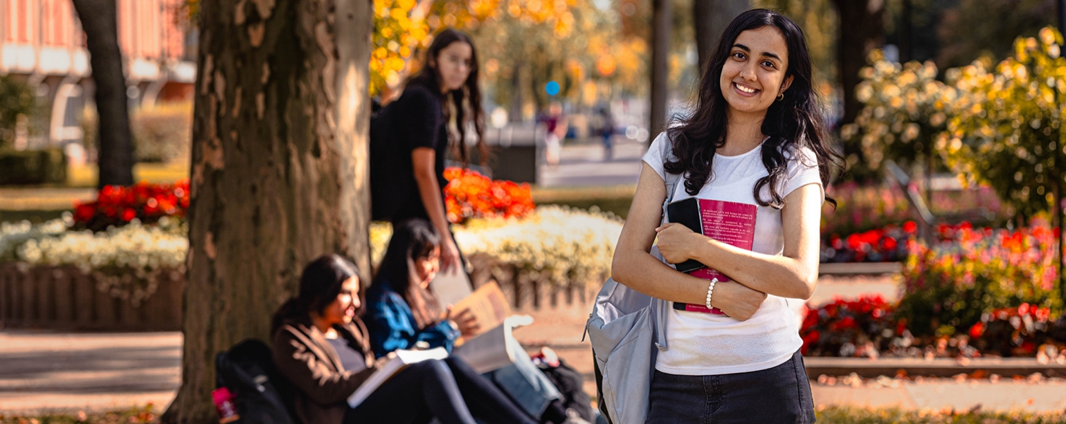 students in quad