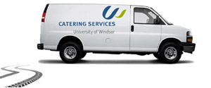 Catering van illustration