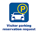 Parking reservation icon