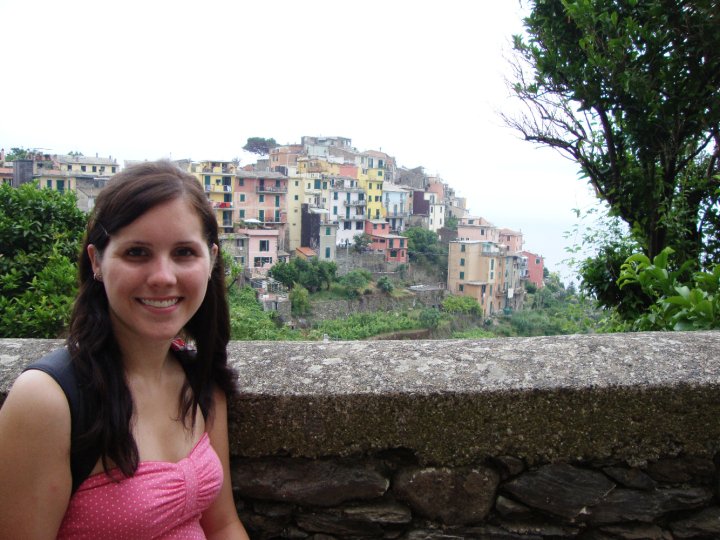 Alicia in Cinque Terre