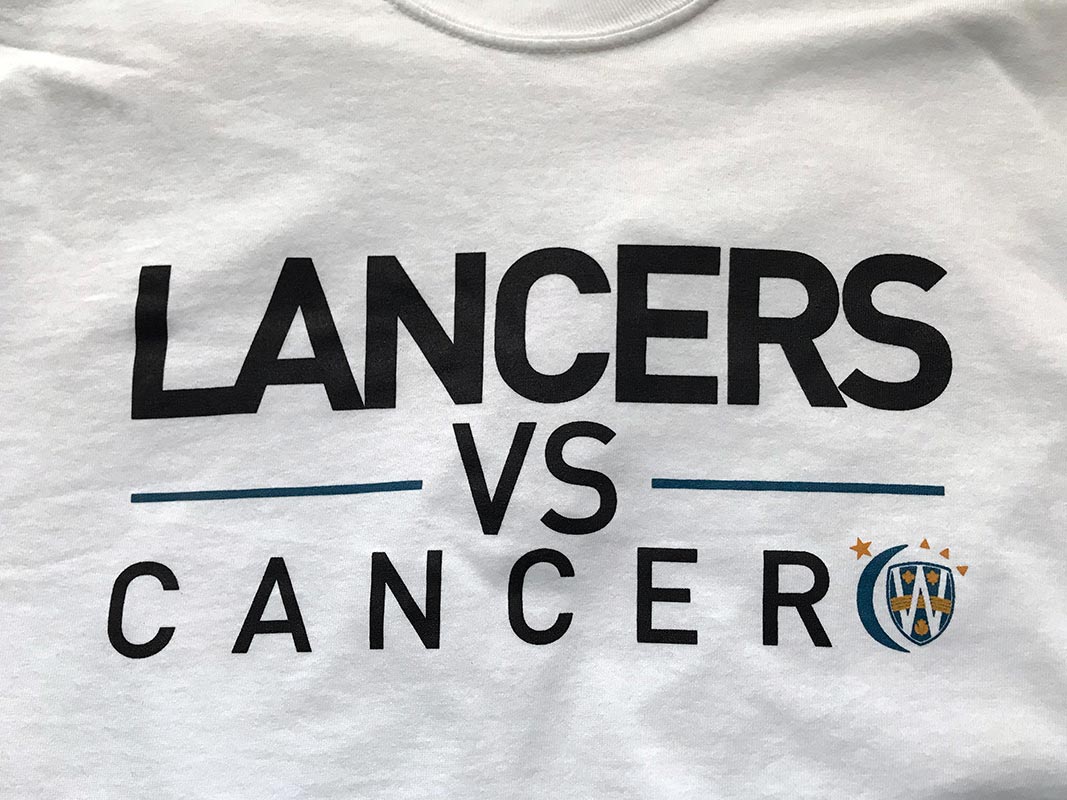 Lancer vs Cancer white shirt