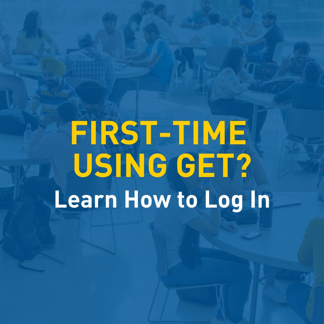 Learn how to log in to GET