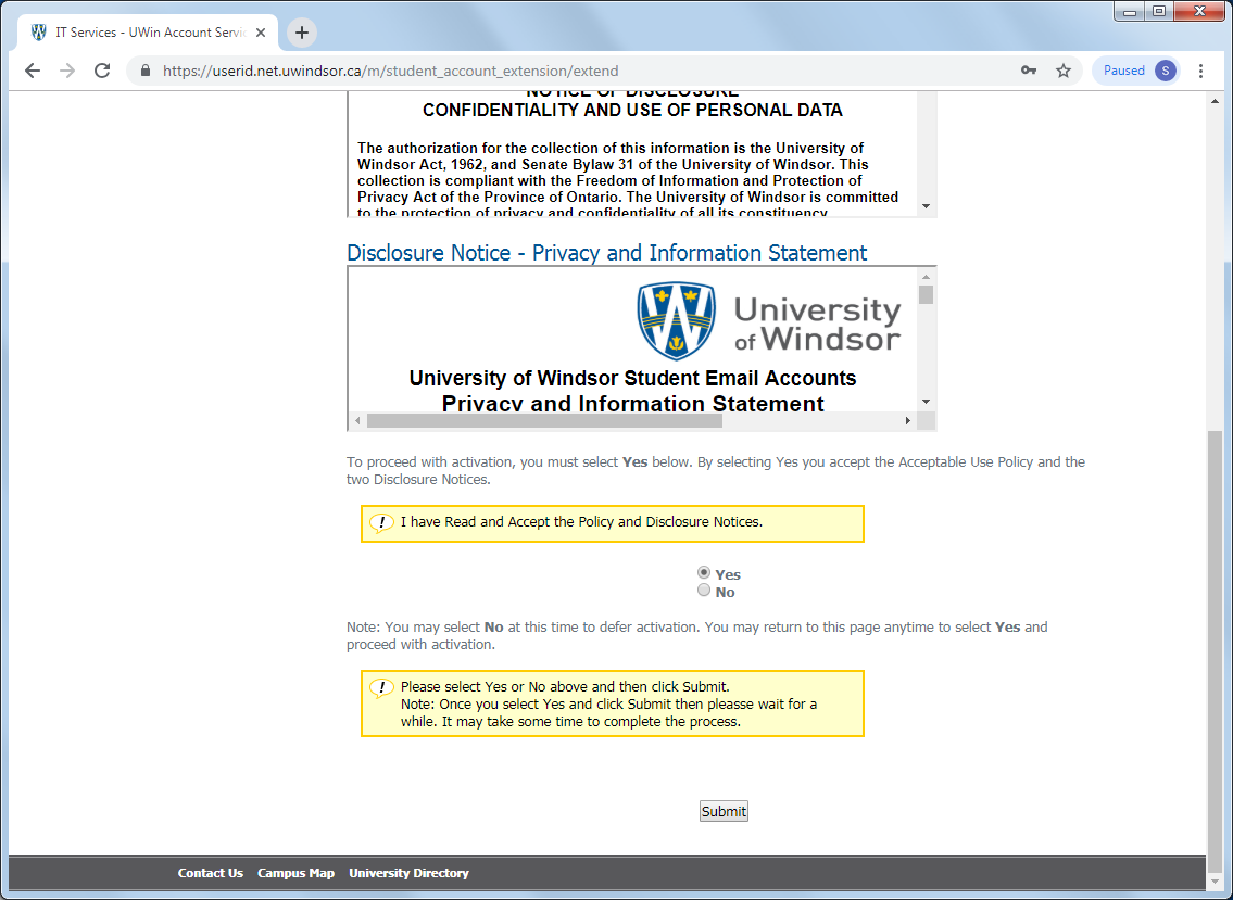 Your UWindsor Email Account  Information Technology Services