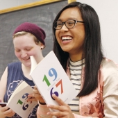 Second-year English Language and Literature student Erika Nguyen