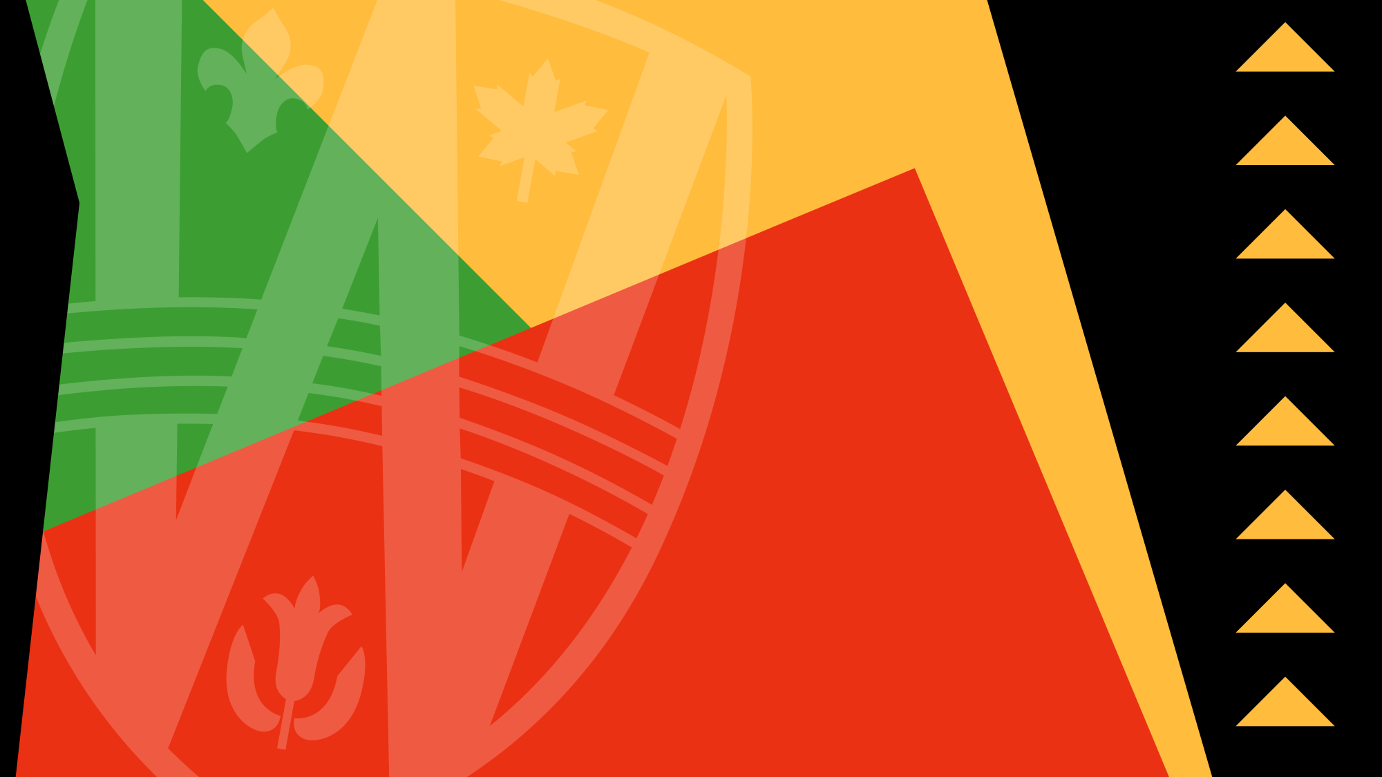 green yellow red and black graphic with Uwindsor shield